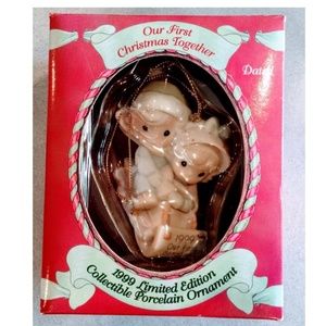 Precious Moments Our First Christmas Together 1999